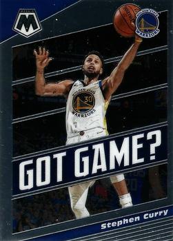 2019-20 Panini Mosaic - Got Game? #9 Stephen Curry Front