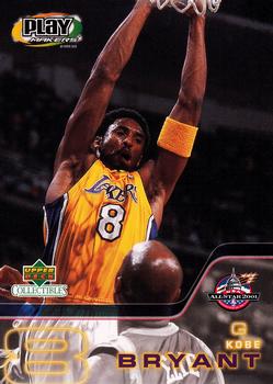 2001 Upper Deck Collectibles NBA PlayMakers 2001 All-Star Game #AS-4 Kobe Bryant Front