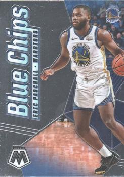 2019-20 Panini Mosaic - Blue Chips #13 Eric Paschall Front