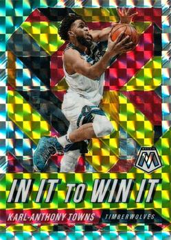 2019-20 Panini Mosaic - In It to Win It #1 Karl-Anthony Towns Front
