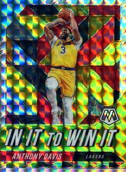 2019-20 Panini Mosaic - In It to Win It #5 Anthony Davis Front