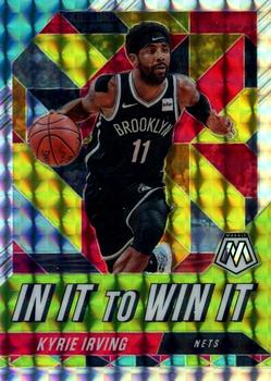 2019-20 Panini Mosaic - In It to Win It #13 Kyrie Irving Front