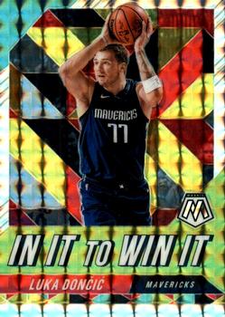 2019-20 Panini Mosaic - In It to Win It #14 Luka Doncic Front