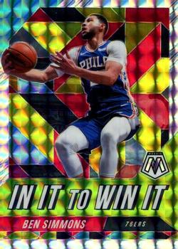 2019-20 Panini Mosaic - In It to Win It #16 Ben Simmons Front