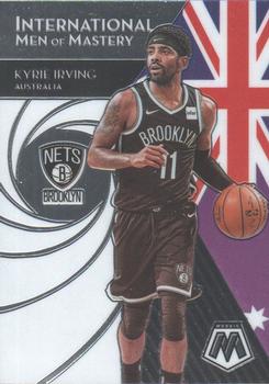 2019-20 Panini Mosaic - International Men of Mastery #13 Kyrie Irving Front