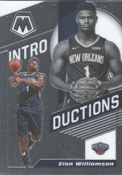 2019-20 Panini Mosaic - Introductions #5 Zion Williamson Front