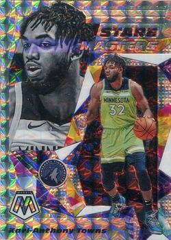 2019-20 Panini Mosaic - Stare Masters Mosaic #4 Karl-Anthony Towns Front