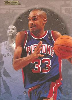 1995-96 SkyBox E-XL - Unstoppable #7 Grant Hill Front