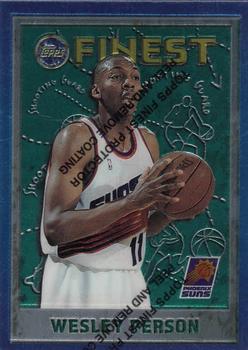 1995-96 Finest #9 Wesley Person Front
