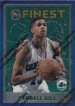 1995-96 Finest #13 Kendall Gill Front