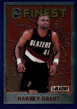 1995-96 Finest #39 Harvey Grant Front