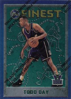 1995-96 Finest #91 Todd Day Front