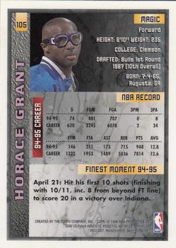 1995-96 Finest #105 Horace Grant Back