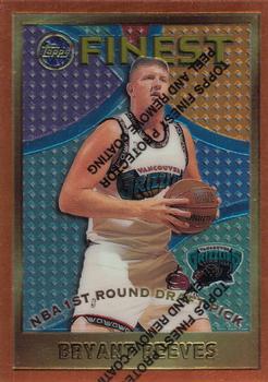 1995-96 Finest #116 Bryant Reeves Front