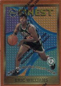 1995-96 Finest #124 Eric Williams Front