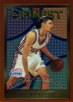 1995-96 Finest #125 Brent Barry Front
