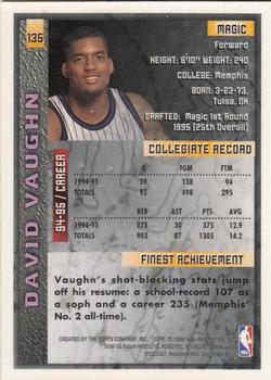 1995-96 Finest #135 David Vaughn Back