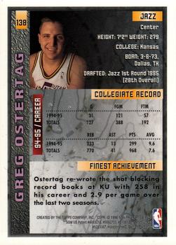 1995-96 Finest #138 Greg Ostertag Back
