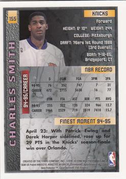1995-96 Finest #155 Charles Smith Back