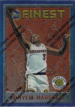 1995-96 Finest #215 Donyell Marshall Front