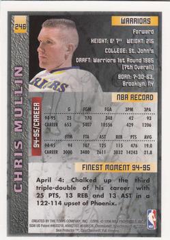 1995-96 Finest #246 Chris Mullin Back