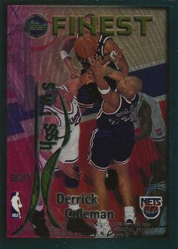1995-96 Finest - Dish and Swish #DS17 Kenny Anderson / Derrick Coleman Back