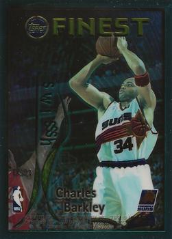 1995-96 Finest - Dish and Swish #DS21 Kevin Johnson / Charles Barkley Back