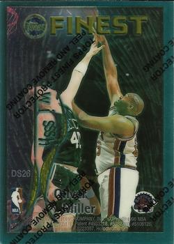 1995-96 Finest - Dish and Swish #DS26 B.J. Armstrong / Oliver Miller Back