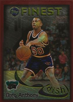 1995-96 Finest - Dish and Swish #DS28 Greg Anthony / Byron Scott Front