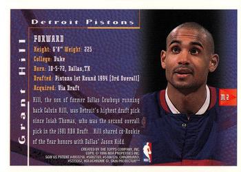 1995-96 Finest - Mystery #M2 Grant Hill Back