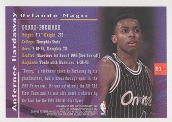 1995-96 Finest - Mystery #M3 Anfernee Hardaway Back