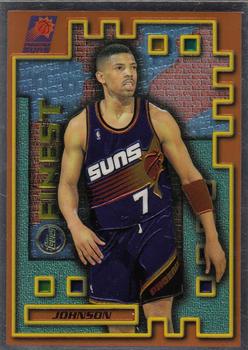1995-96 Finest - Mystery #M40 Kevin Johnson Front