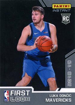 2018-19 Panini Instant NBA First Look - Gray #FL-3 Luka Doncic Front
