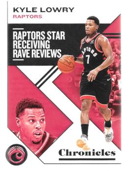 2019-20 Panini Chronicles #8 Kyle Lowry Front