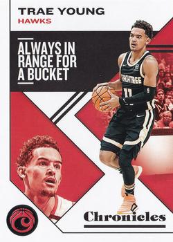 2019-20 Panini Chronicles #12 Trae Young Front