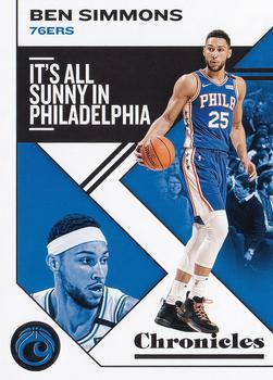2019-20 Panini Chronicles #32 Ben Simmons Front