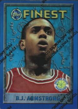 1995-96 Finest - Refractors #81 B.J. Armstrong Front