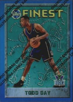 1995-96 Finest - Refractors #91 Todd Day Front