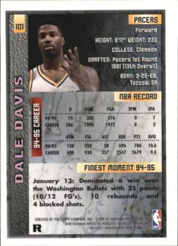 1995-96 Finest - Refractors #101 Dale Davis Back