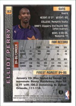 1995-96 Finest - Refractors #163 Elliot Perry Back