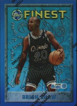 1995-96 Finest - Refractors #167 Brian Shaw Front