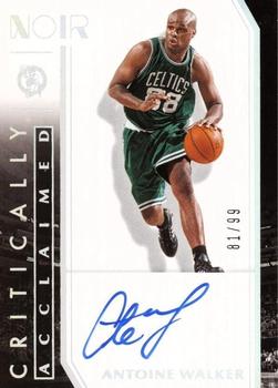 2019-20 Panini Noir - Critically Acclaimed Signatures #CA-ATW Antoine Walker Front