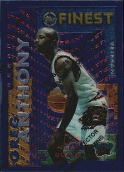 1995-96 Finest - Rookie/Veteran #RV-6 Bryant Reeves / Greg Anthony Front
