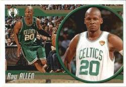 2010-11 Panini Stickers (Brazil Edition) #9 Ray Allen Front