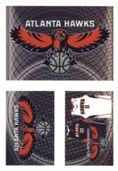 2010-11 Panini Stickers (Brazil Edition) #111 Atlanta Hawks Logo Front