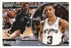 2010-11 Panini Stickers (Brazil Edition) #216 George Hill Front