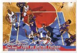 2010-11 Panini Stickers (Brazil Edition) #329 2004 vs Detroit Pistons Front