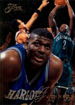 1995-96 Flair #13 Larry Johnson Front