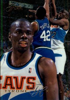 1995-96 Flair #20 Tyrone Hill Front