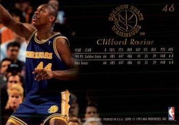 1995-96 Flair #46 Clifford Rozier Back